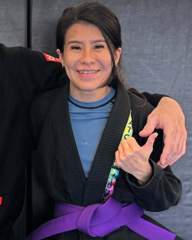 Coach Emma — Catch Jiu Jitsu assistant instructor, bilingual youth specialist and gym manager, Kaohsiung