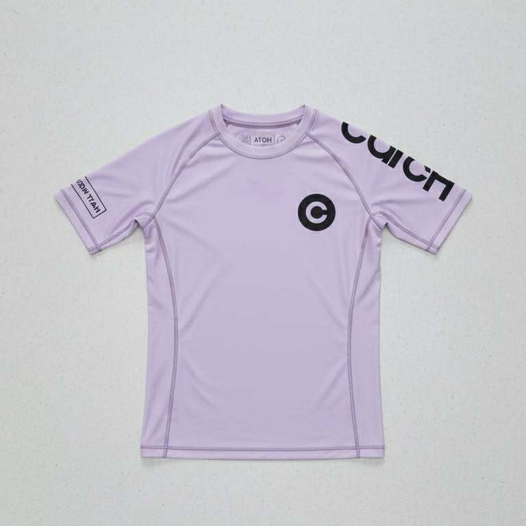 lilac rash guard